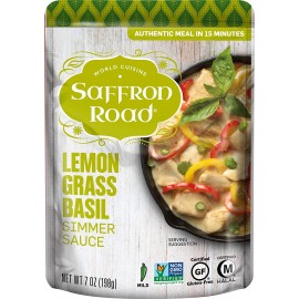 Saffron Road Sauce Lemongrasss Bsl (8x7OZ )