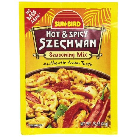 Sunbird Hot Spicy Szechwan Seasoning Mix (24x0.75 Oz)