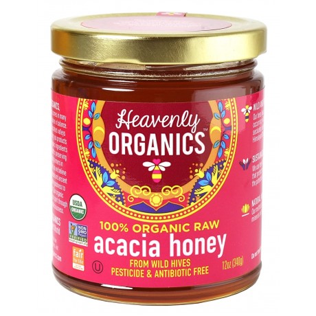 Heavenly Organics Og1 Acacia Himalayan Honey (6x12Oz)