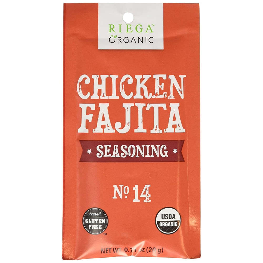 Riega Foods Chiken Fajta Seasoning (8X0.71 OZ)