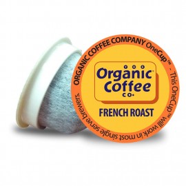 Organic Coffee Co. Onecup, French Roast (6X4.65 OZ)