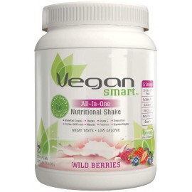 Naturade Nutritional Shake Vegan Smart All In One Wild Berries 22.8 oz