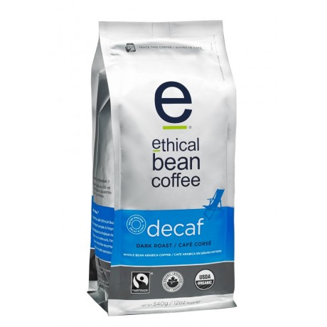 Ethical Bean DeCaf Dark Roast Coffee (6x12 Oz)