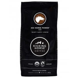 Kicking Horse 454 Horse Power Dark Whole Bean Coffee (6x10 OZ)