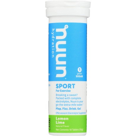 Nuun Active Hydration Active Tablets, Lemon+Lime (8X10 Tab )