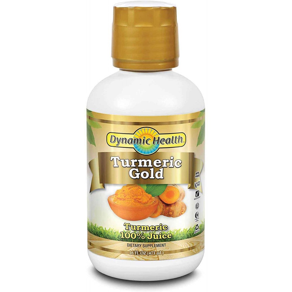 Dynamic Health Juice Turmeric Gold 16 oz