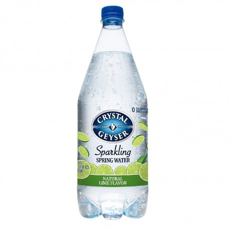 Crystal Geyser Lime Mineral Water (12x42.25OZ )