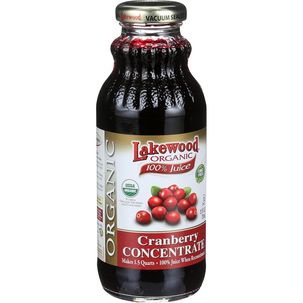 Lakewood Organic Cranberry Concentrate Juice (1x12.5 OZ)