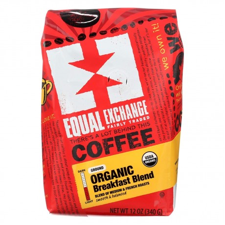 Equal Exchange Breakfast Blend Drip Coffee (6x12 Oz)