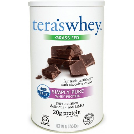 Tera's Whey rBGH Free Whey Protein Dark Chocolate Cocoa (1x12 OZ)