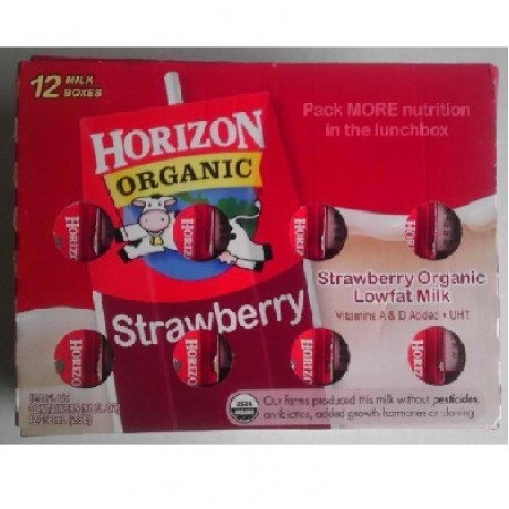 Horizon 1% Straw Clbpk (1x12Pack )