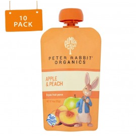 Peter Rabbit Organics Peach & Apple Fruit Snacks (10x4 Oz)