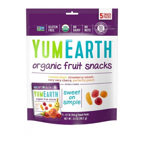 Yummy Earth Fruit Snacks (12x5Pack )