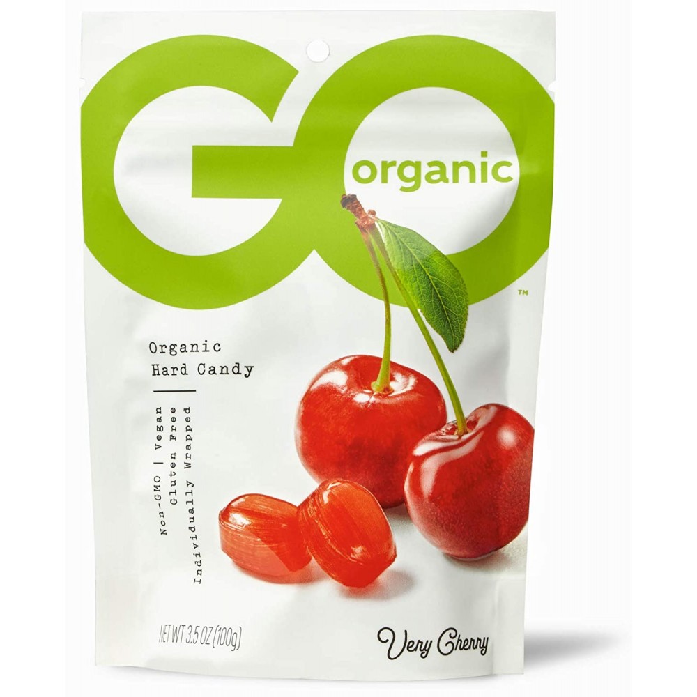 Go Naturally Cherry Hard Candy (6x3.5OZ )