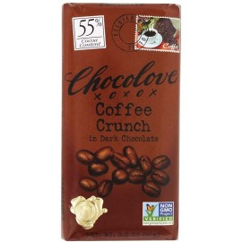 Chocolove Lov Coffee Dark Chocolate Bar (12x3.2OZ )