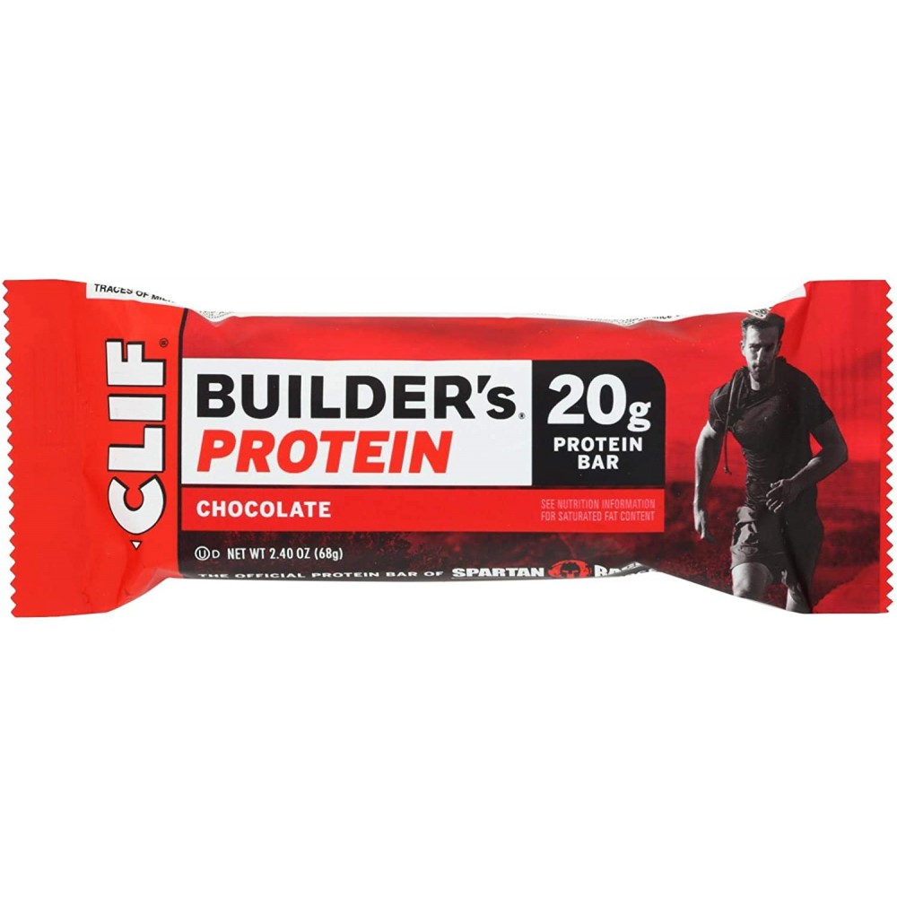 Clif Bar Chocolate Builder Bar (12x2.4 Oz)