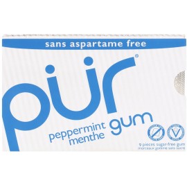 Pur Gum Pur Gum Peppermint 9 Pc (12X12.6 Gram)