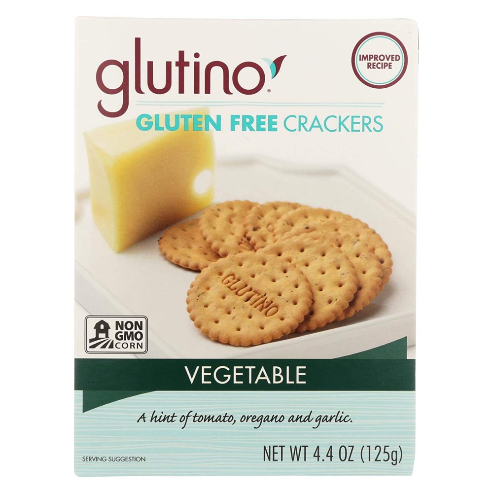 Glutino Vegetable Crackers (6x 4.4 Oz)