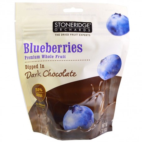 Stoneridge Orchard Blueberries Dipped in Dark Chocolate (6x5 OZ)