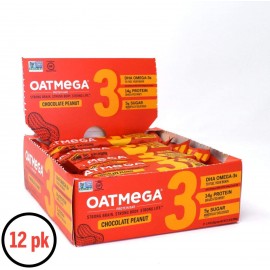 Oatmega Bar Dark Choc Peanut (12x1.8Oz)