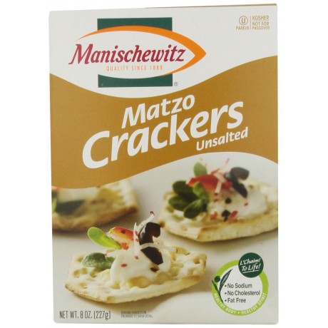 Manischewitz Matzo Cracker Pln Min (12x8Oz)