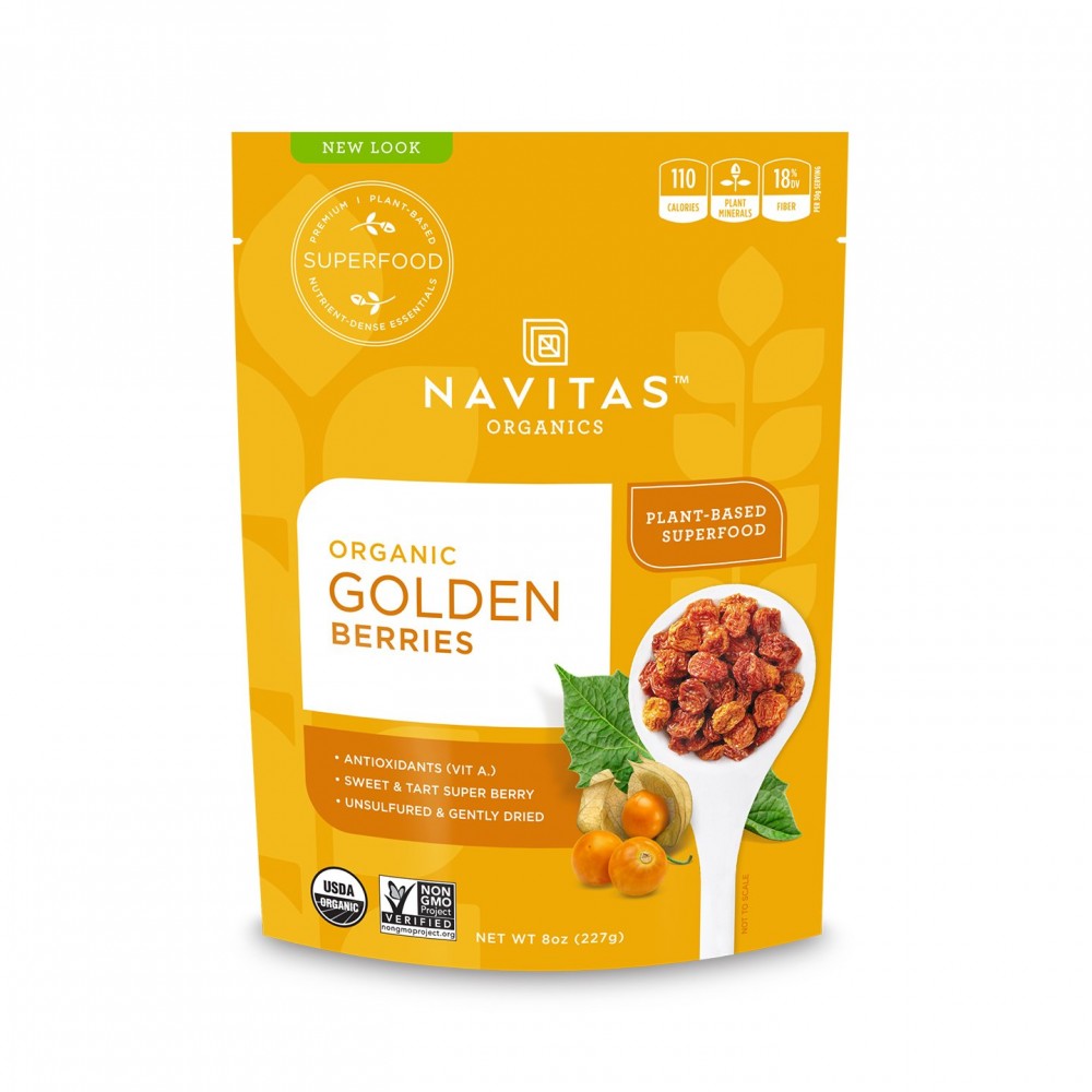 Navitas Naturals Organic Golden Berries (12x8 OZ)