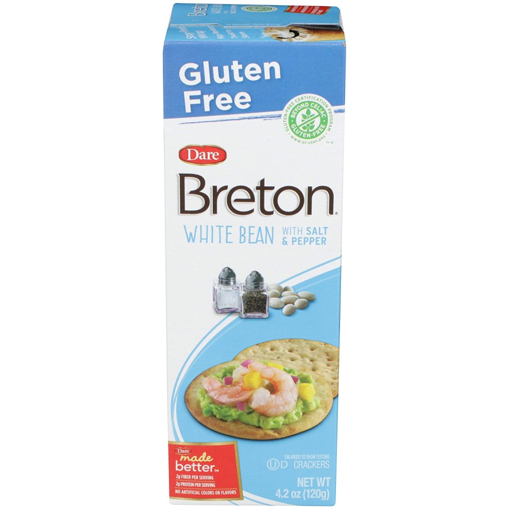 Breton Dare White Bean Salt & Pepper (6x4.2Oz)