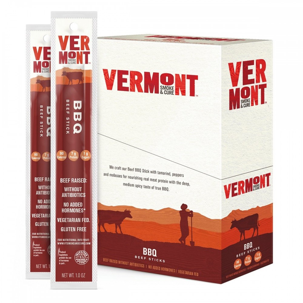 Vermont Smoke & Cure Realsticks BBQ (24x1Oz)