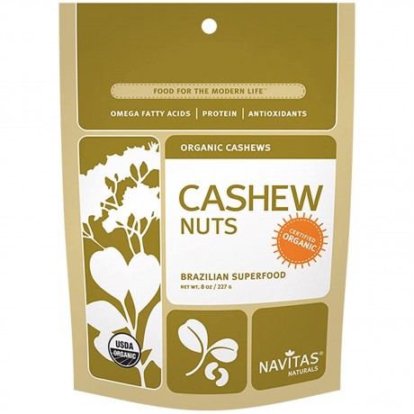 Navitas Naturals Organic Cashew Nuts (12x8 OZ)