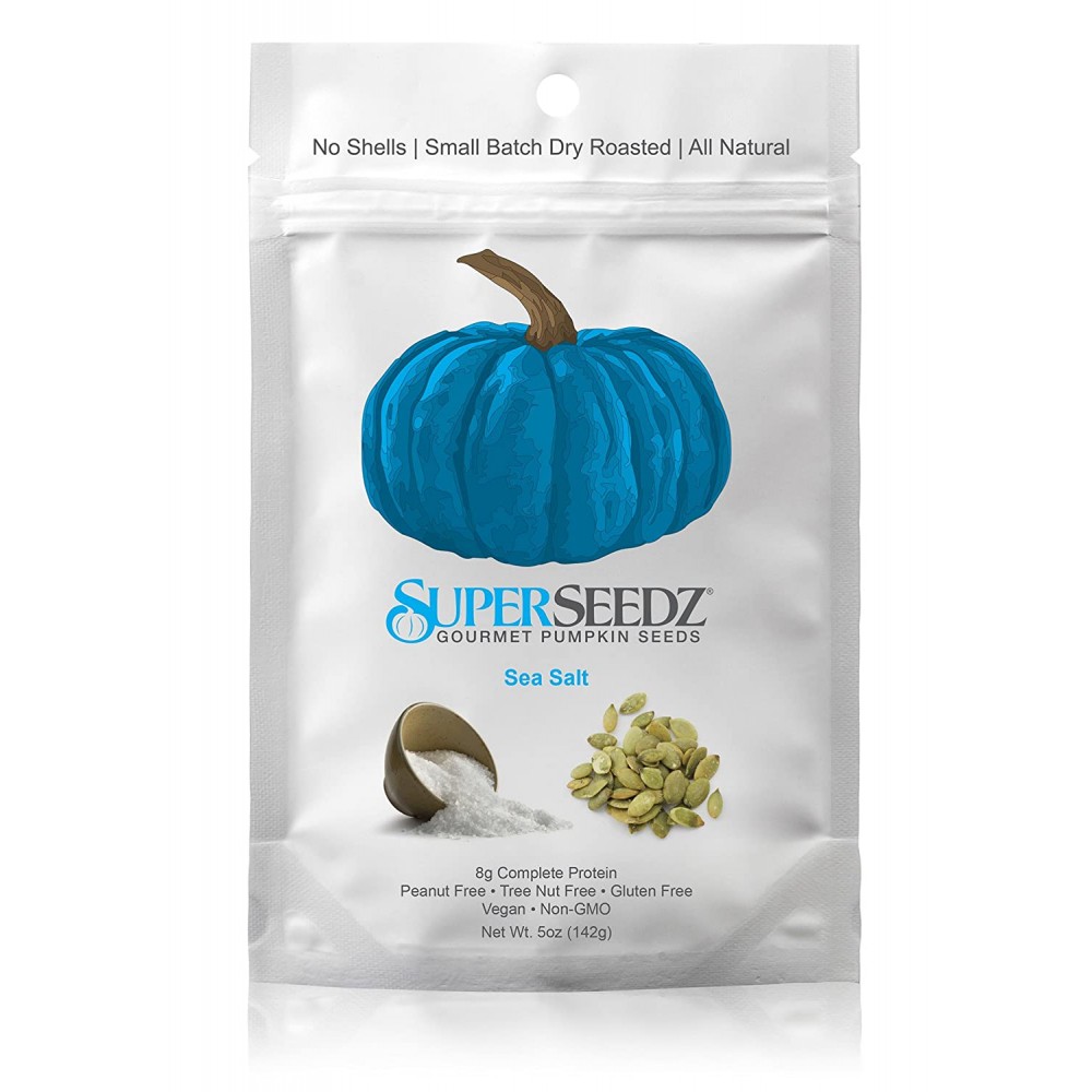 SuperSeedz Gourmet Pumpkin Seeds Sea Salt (6x5 OZ)