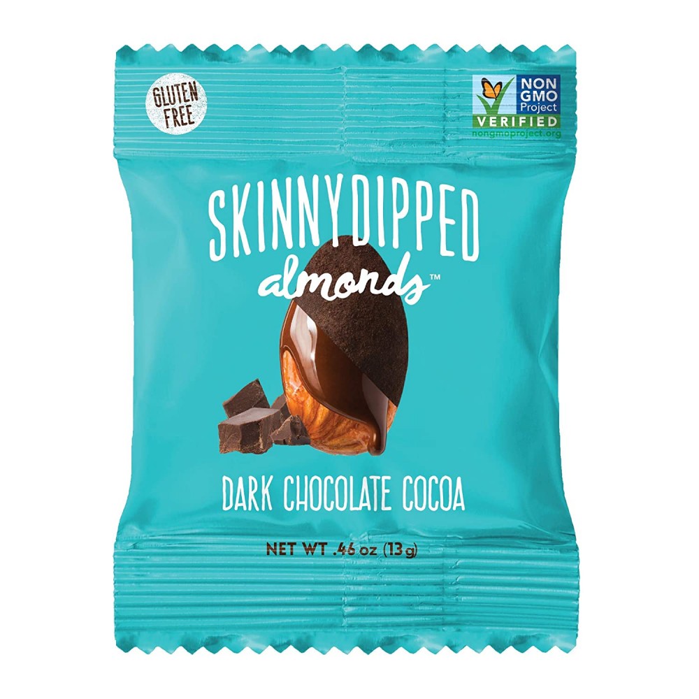 Wild Things Mini Skinny Dipped Almonds in Dark Chocolate Cocoa (48x0.46 OZ)