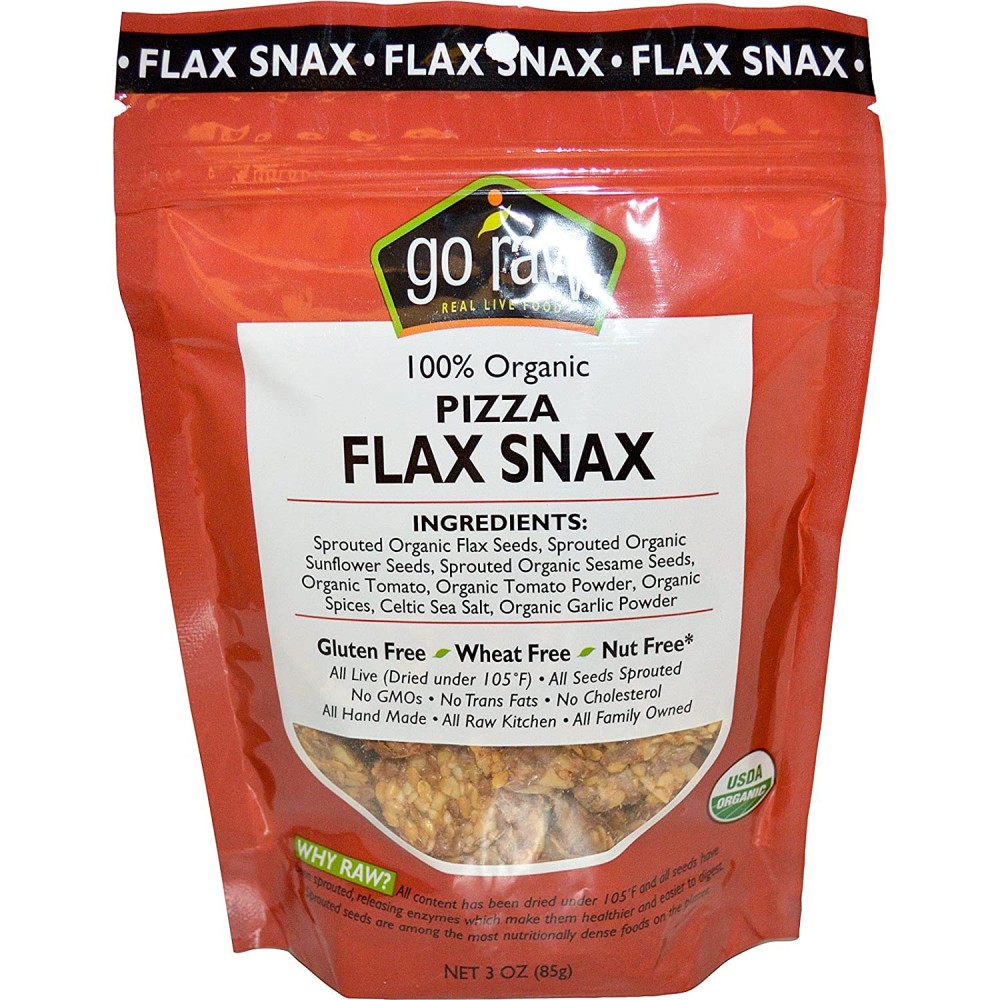 Go Raw Flax Snax Pizza (12x3 OZ)