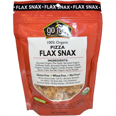 Go Raw Flax Snax Pizza (12x3 OZ)