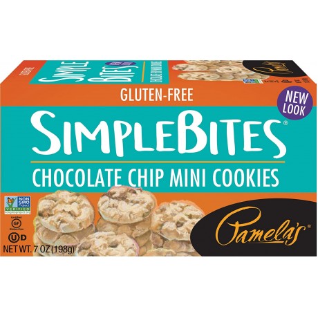 Pamela's Chocolate Chip Simple Bites Gluten Free (6x7 Oz)