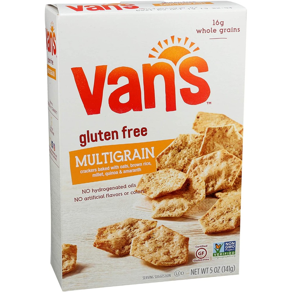 Van's International Foods Multigrain Crackers (6x5OZ )