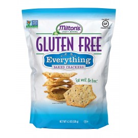 Milton's Gluten Free Baked Crackers Everything (12x4.5 OZ)