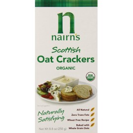 Nairn's Organic Oat Cake Crackers (12x8.8Oz)