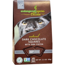 Endangered Species Bite Size Dark Chocolate Panther (6x10 CT)