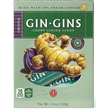 Ginger People Original Ginger Chews (12x4.5 Oz)