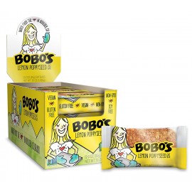 Bobo's Oat Bars Gluten Free All Natural Bar Lemon Poppyseed (12x3Oz)