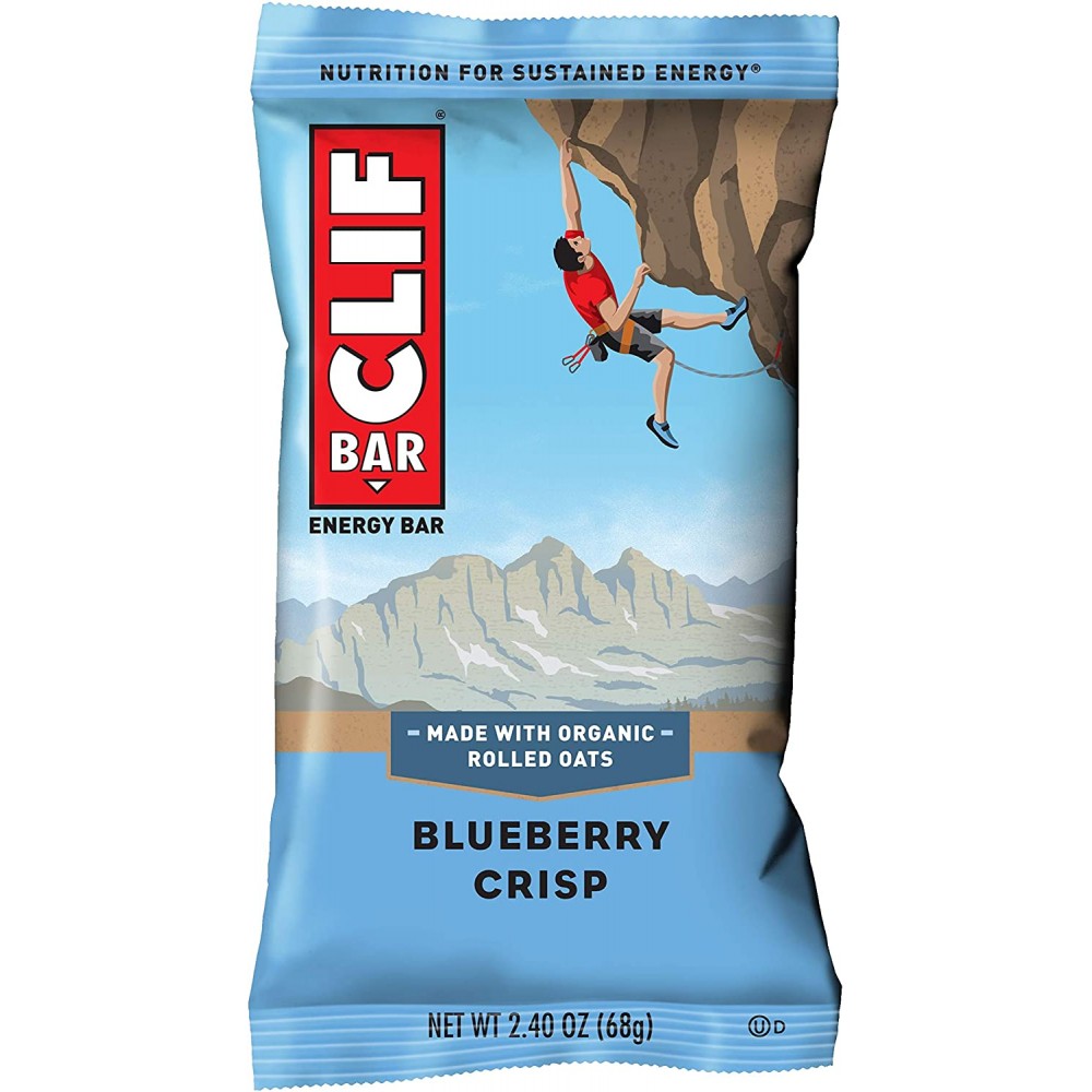 Clif Bar Organic Blueberry Crisp Bar (12x2.4 Oz)