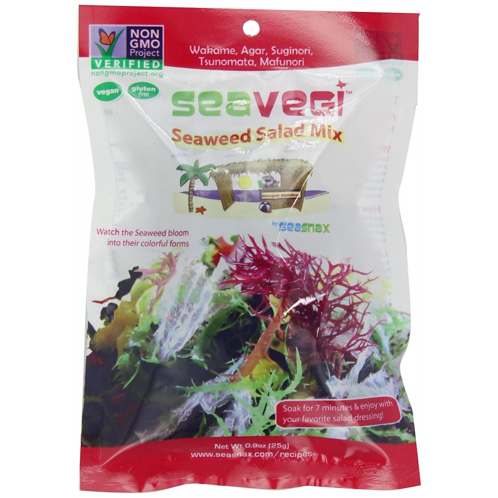 SeaSnax Seaweed Salad Mix (12x.9 Oz)