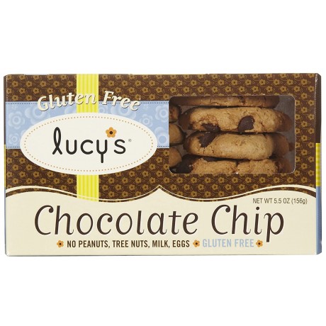 Lucy Cookies Chocolate Chip Cookies Gluten Free (8x5.5 Oz)