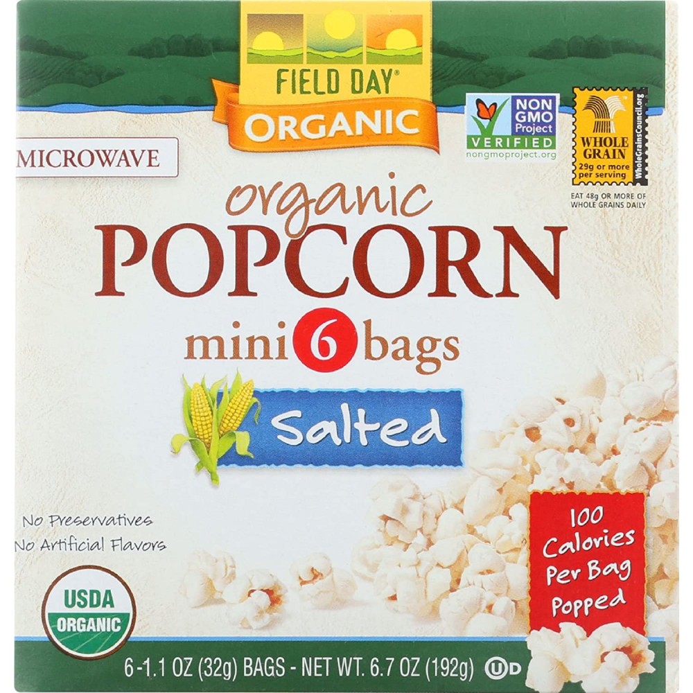 Field Day Sltd Min Mw Popcorn (6x6Pack )