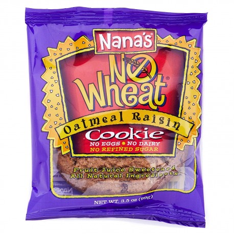 Nana's Cookies Wheat Free Oatmeal Raisin Cookie (12x3.5 Oz)