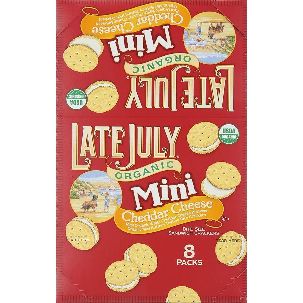 Late July Mini Cheeze Sandwich Cracker (4x8x1.125Z)