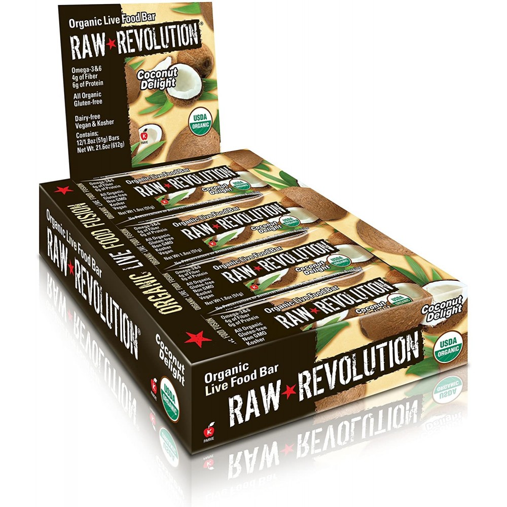 Raw Revolution Coconut Delight (12x1.8 Oz)