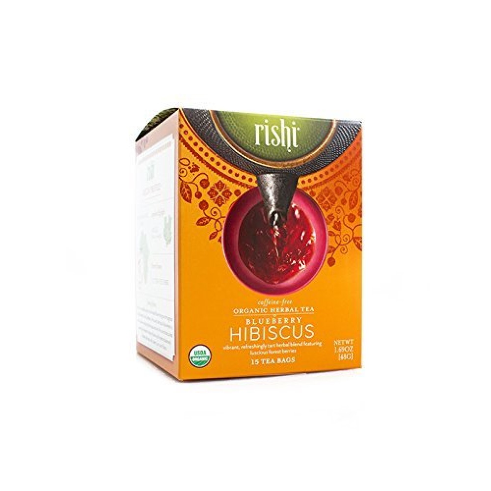 Rishi Tea Blueberry Hibiscus, FT (6x15 BAG)