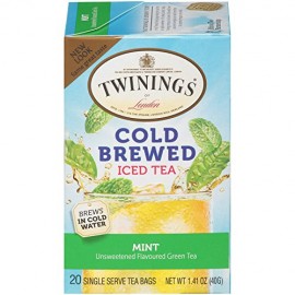 Twinings Cold Brew Green Tea with Mint Iced Tea (6x20 Bag)