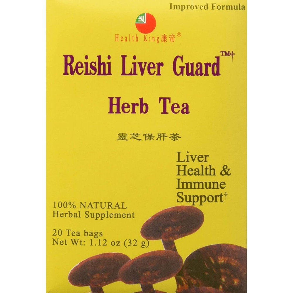 Health King Reishi Liver Guard Herb Tea (1x20 Tea Bags)